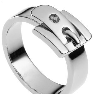 Michael Kors Belt Ring in Silver